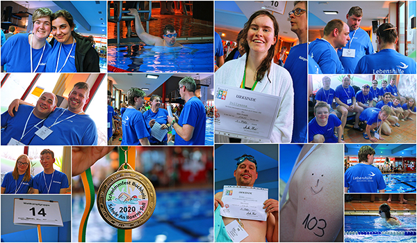 Impressionen unseres Teams beim Schwimmfest