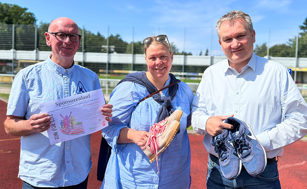 Runden drehen fürs Thema Trauerarbeit